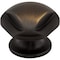 Jeffrey Alexander 1-5/16" Overall Length Antique Brushed Satin Brass Chesapeake Cabinet Knob 915ABSB - alternate 4